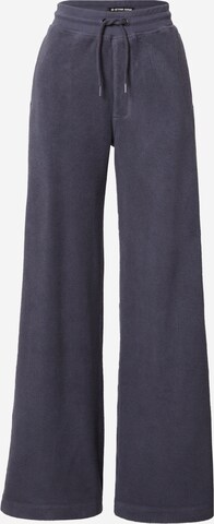 G-Star RAW Zvonové kalhoty Kalhoty 'Shearling' – modrá: přední strana