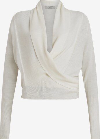 AllSaints Knit cardigan 'WASSON PIRATE' in White: front