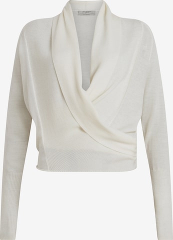 AllSaints Sweater 'WASSON PIRATE' in White: front