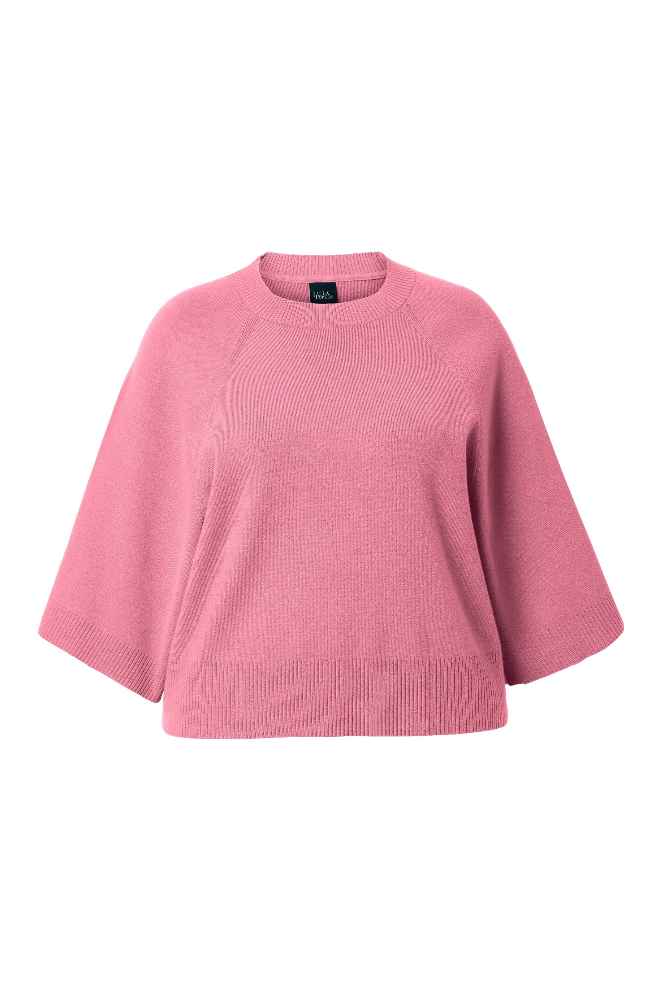Ulla Popken Sweater in Pink: front