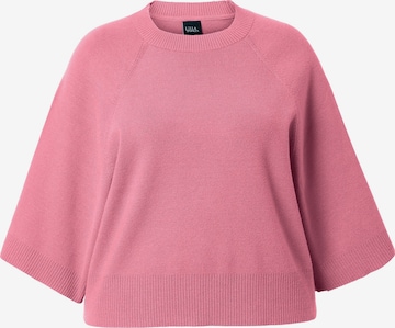 Ulla Popken Sweater in Pink: front