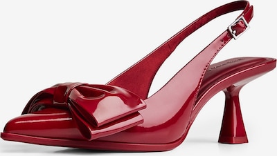 Bershka Cipele s potpeticom i otvorenom petom u krvavo crvena, Pregled proizvoda