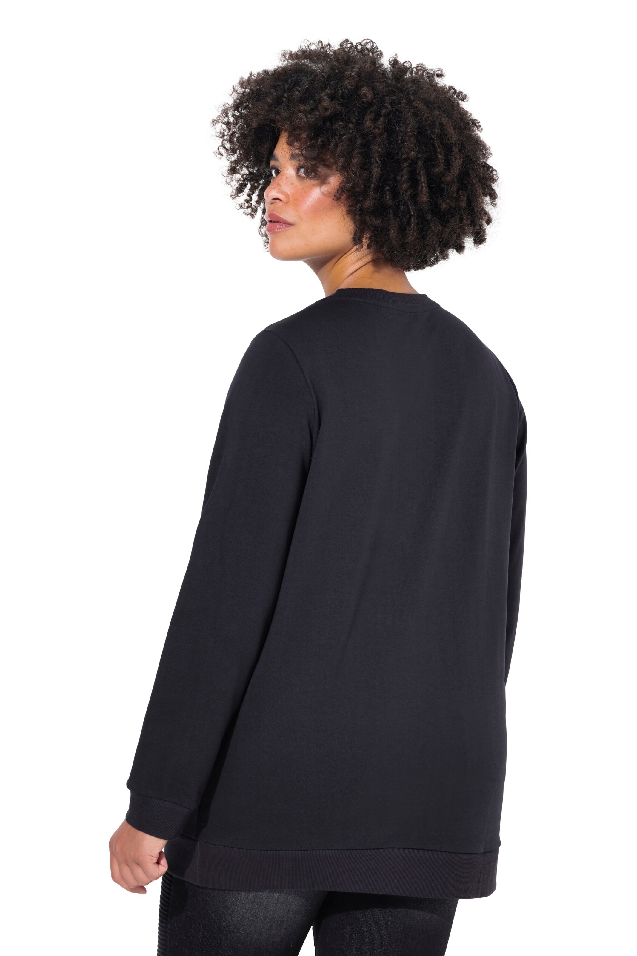 Angel of Style Sweatshirt in Schwarz