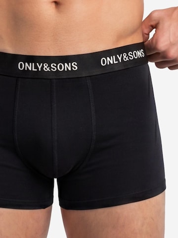 Only & Sons Boxershorts 'Basic'‌‌‌‌‌‌‌‌‌ in Schwarz