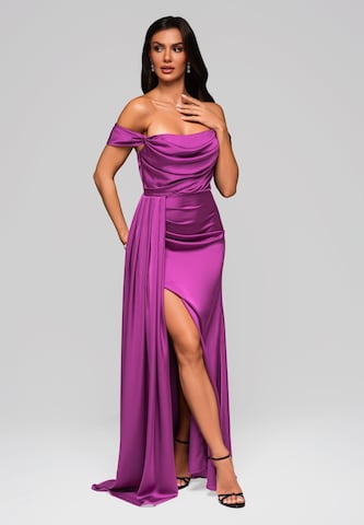 Ombre Evening dress 'Vanessa' in Purple
