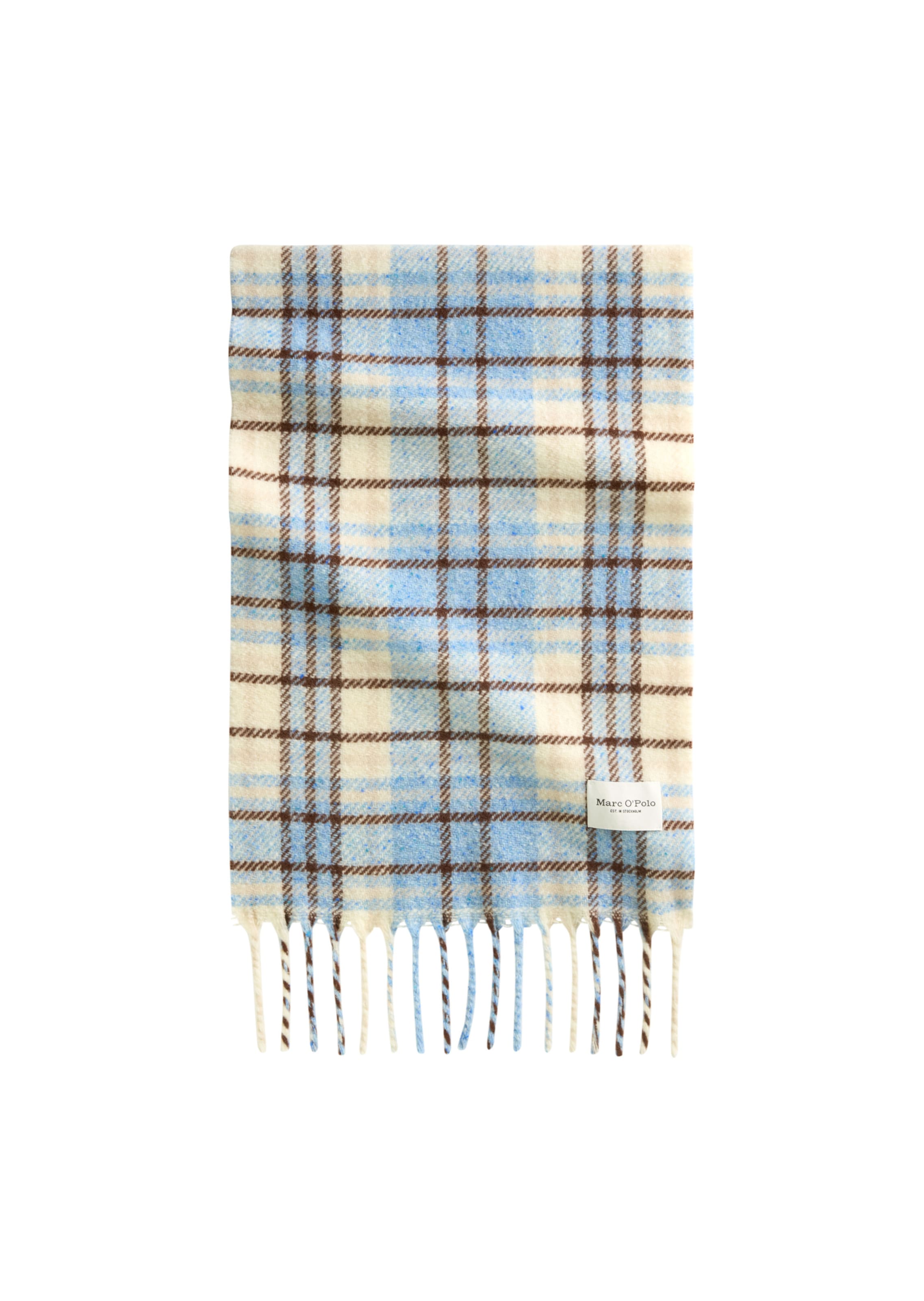 Marc O'Polo Schal in Blau: Vorderseite