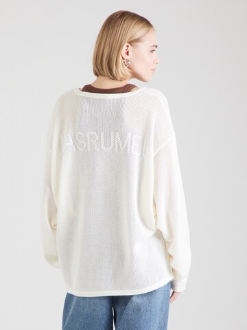Pullover 'LYDIA' di Elias Rumelis in bianco: frontale