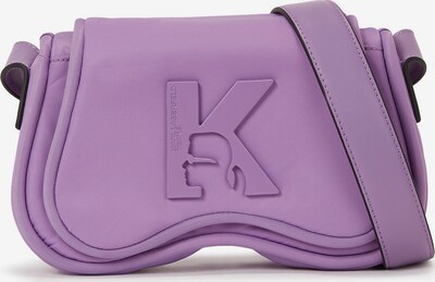 KARL LAGERFELD JEANS Sac à bandoulière 'Sunglasses' en violet / noir, Vue avec produit