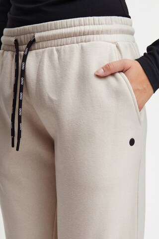 Oxmo Regular Pants 'Sandie' in Beige