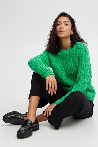 b.young Sweater 'Olgi' in Green