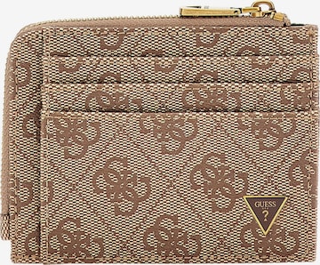 GUESS Portemonnaie 'VEZZOLA' in Beige: predná strana