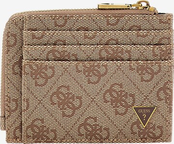 GUESS Wallet 'VEZZOLA' in Beige: front