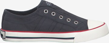 s.Oliver Slip-on obuv - Modrá