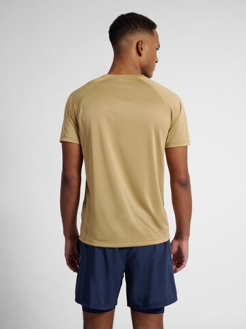 Newline Functioneel shirt 'Beat' in Bruin