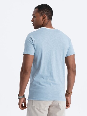 T-Shirt Ombre en bleu