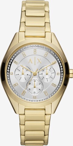 ARMANI EXCHANGE Uhr in Gold: predná strana