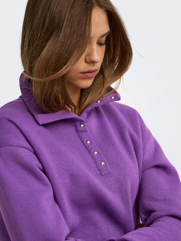 ONLY Sweatshirt 'ONLCoralie' i lilla
