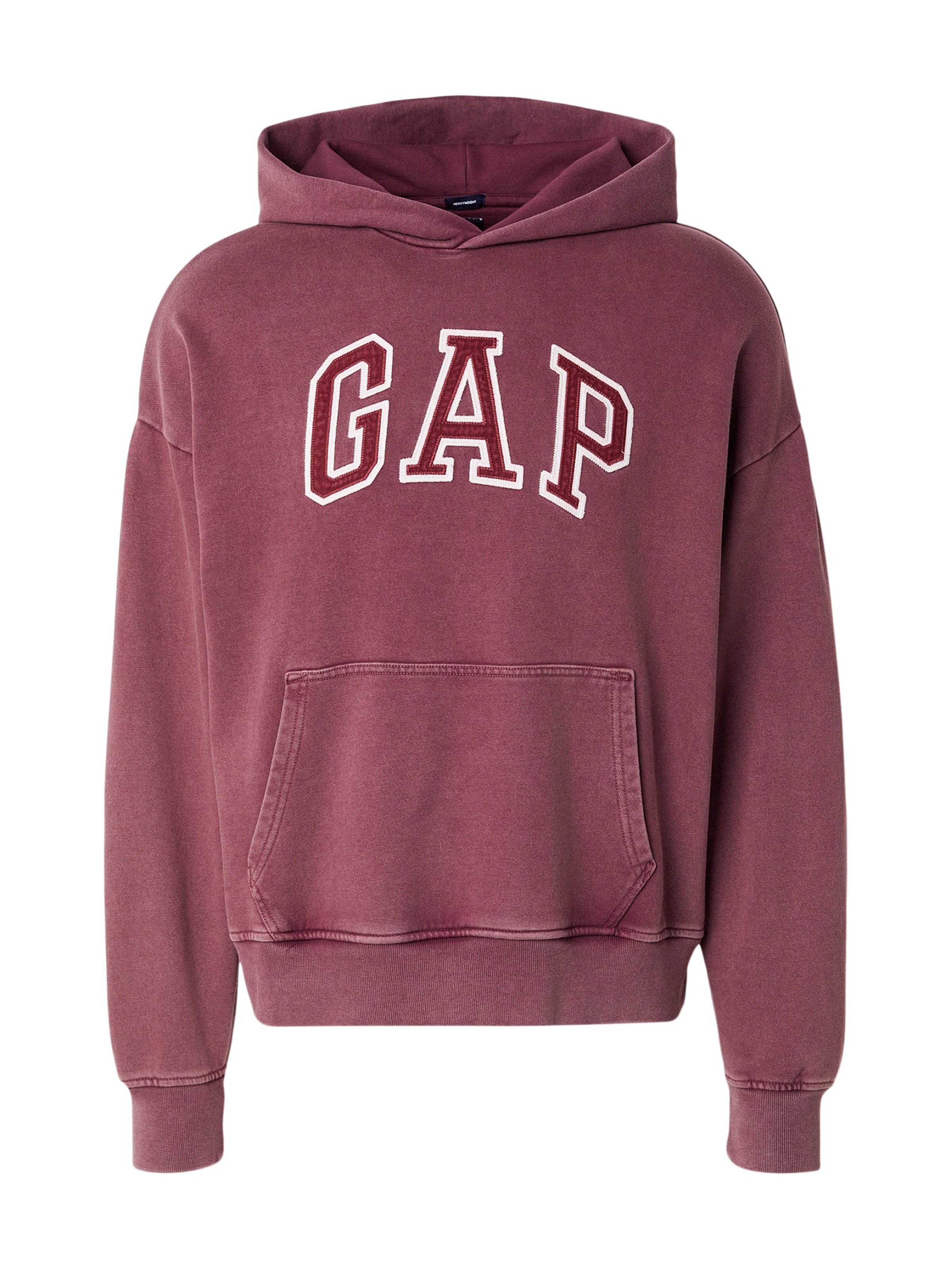 GAP Sudadera en borgoña / rojo oscuro / blanco, Vista del producto