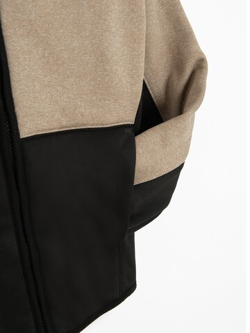 Cool Club - Sudadera con cremallera en beige