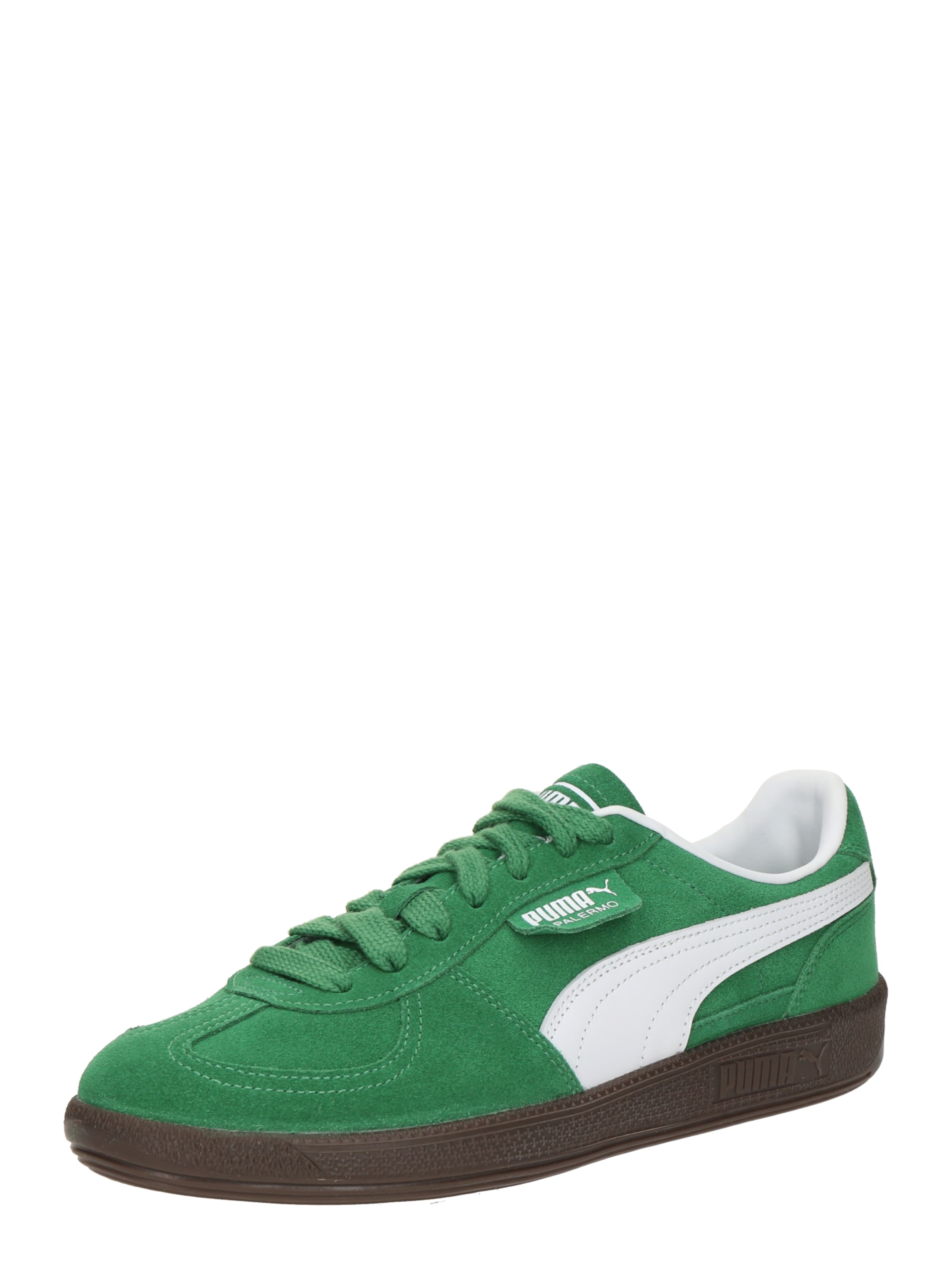 PUMA Platform trainers 'Palermo' in Green: front