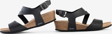 Bayton Sandal 'Reus' i svart