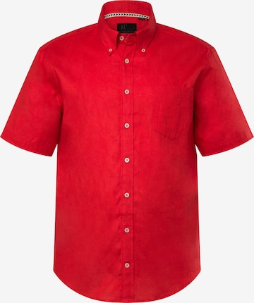 JP1880 Button Up Shirt in Red: front