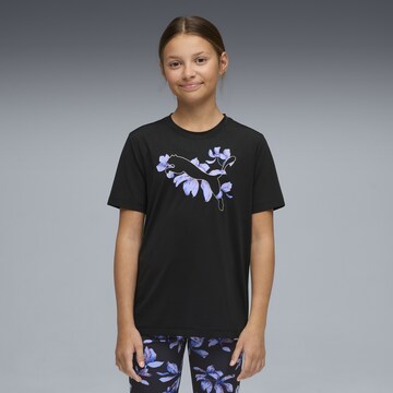 PUMA Performance Shirt in Black: front