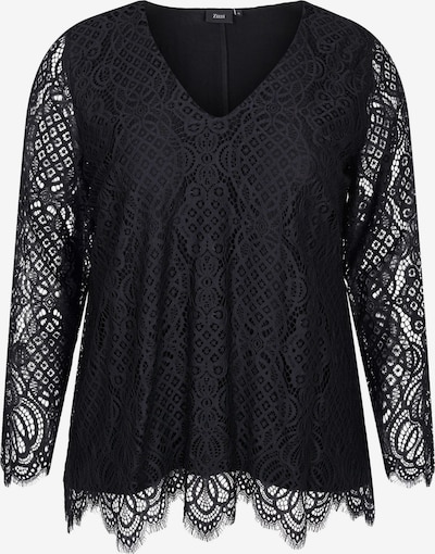 Zizzi Blusa 'Dindy' en negro, Vista del producto