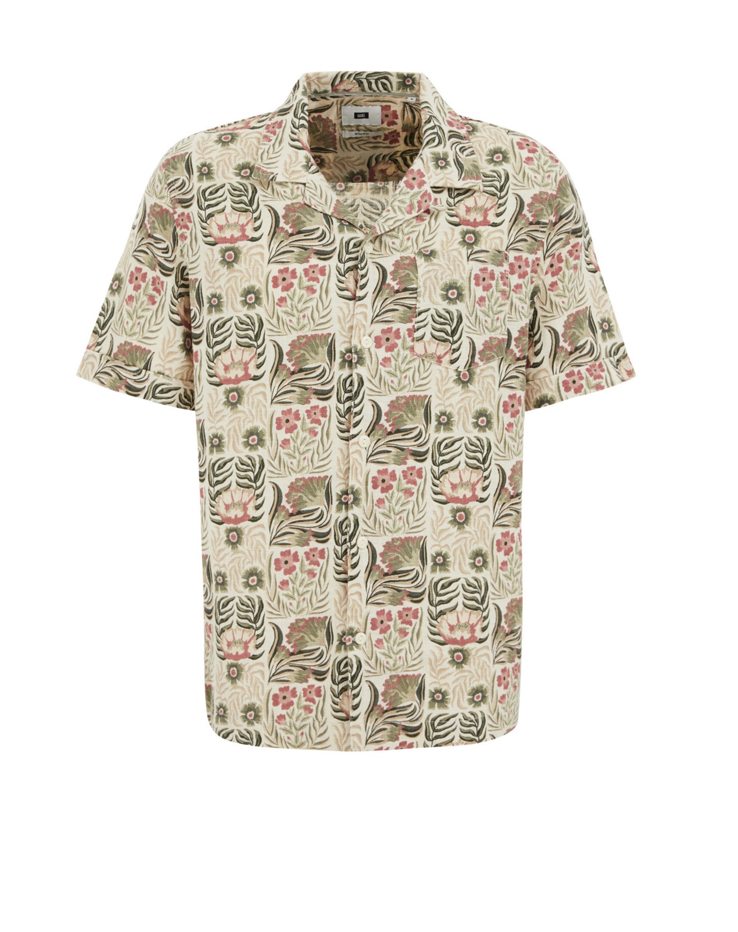 žalia WE Fashion Standartinis modelis Marškiniai: priekis