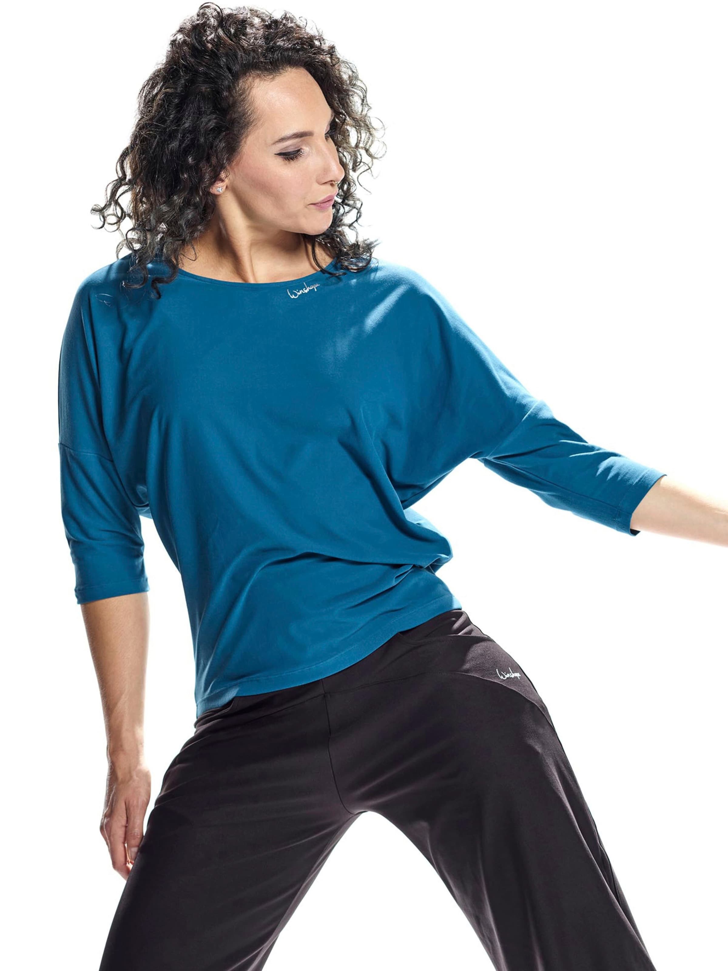 Winshape Performance shirt 'DT111LS' in Green: front