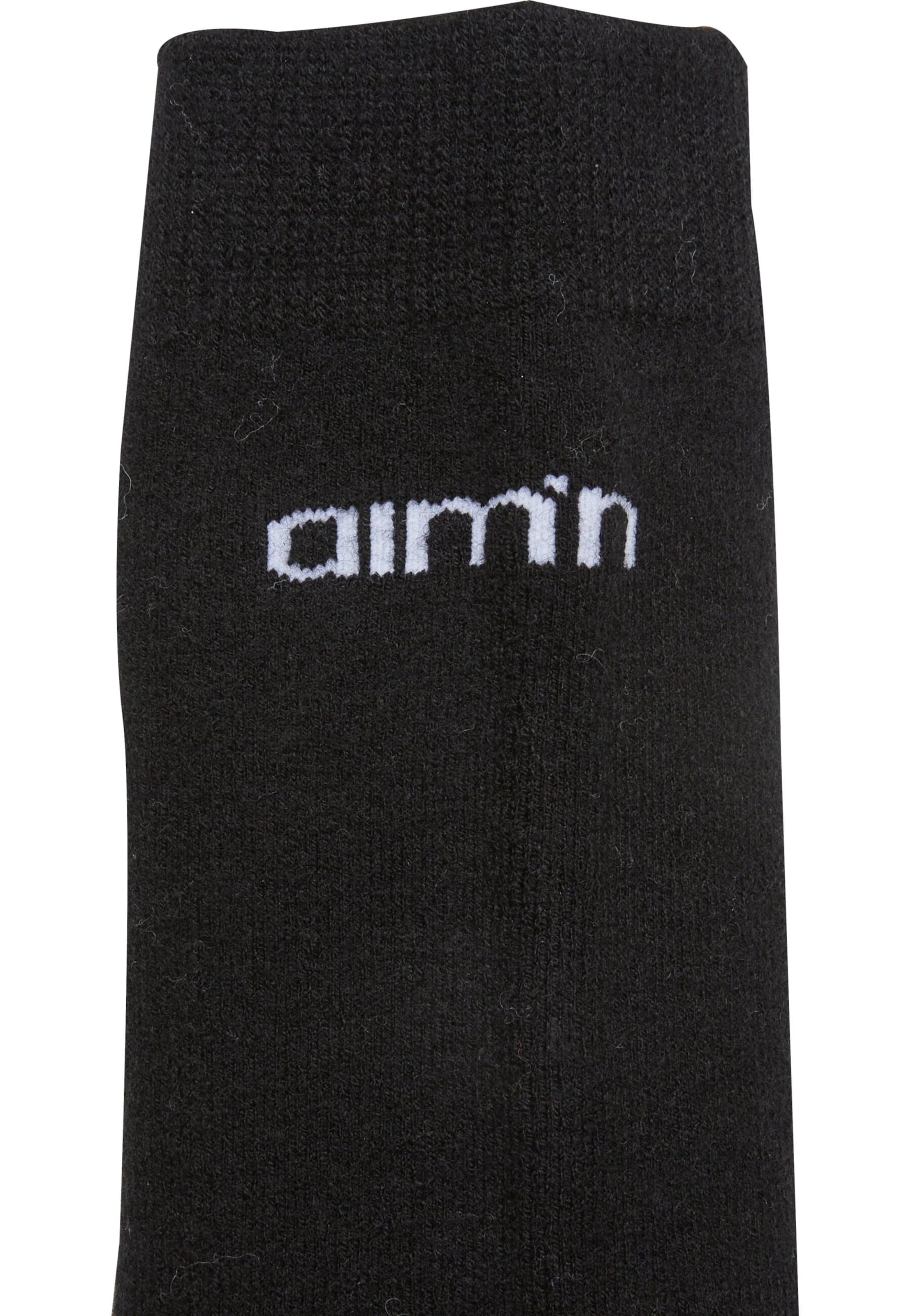 Chaussettes 'AMN-244-ACC-23090174-010' Aim'n en noir
