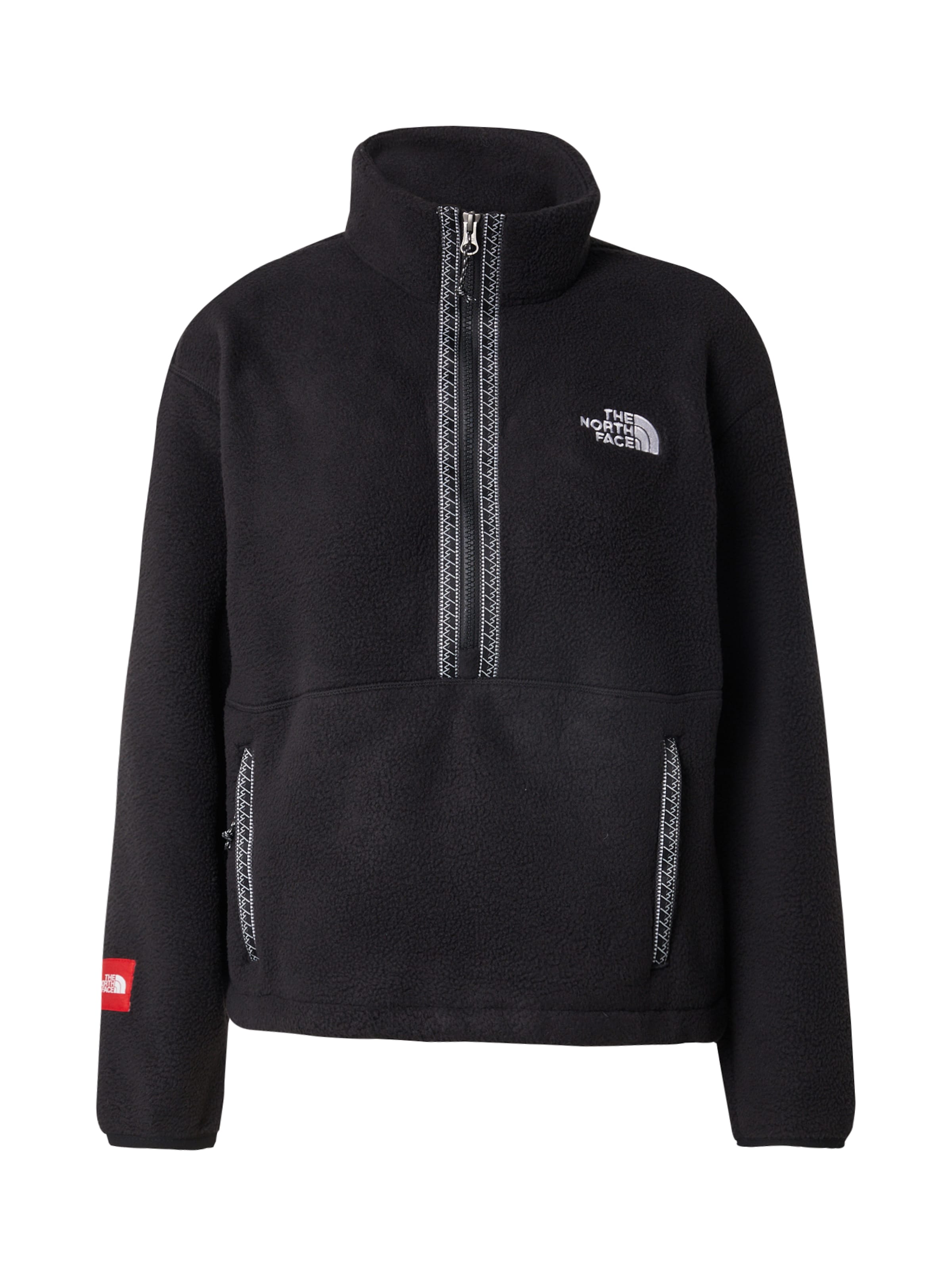 THE NORTH FACE Свитер 'FLEESKI' в Черный: спереди