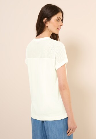 CECIL T-Shirt in Weiß