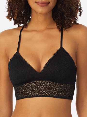 DKNY Intimates Triangle Bra in Black: front