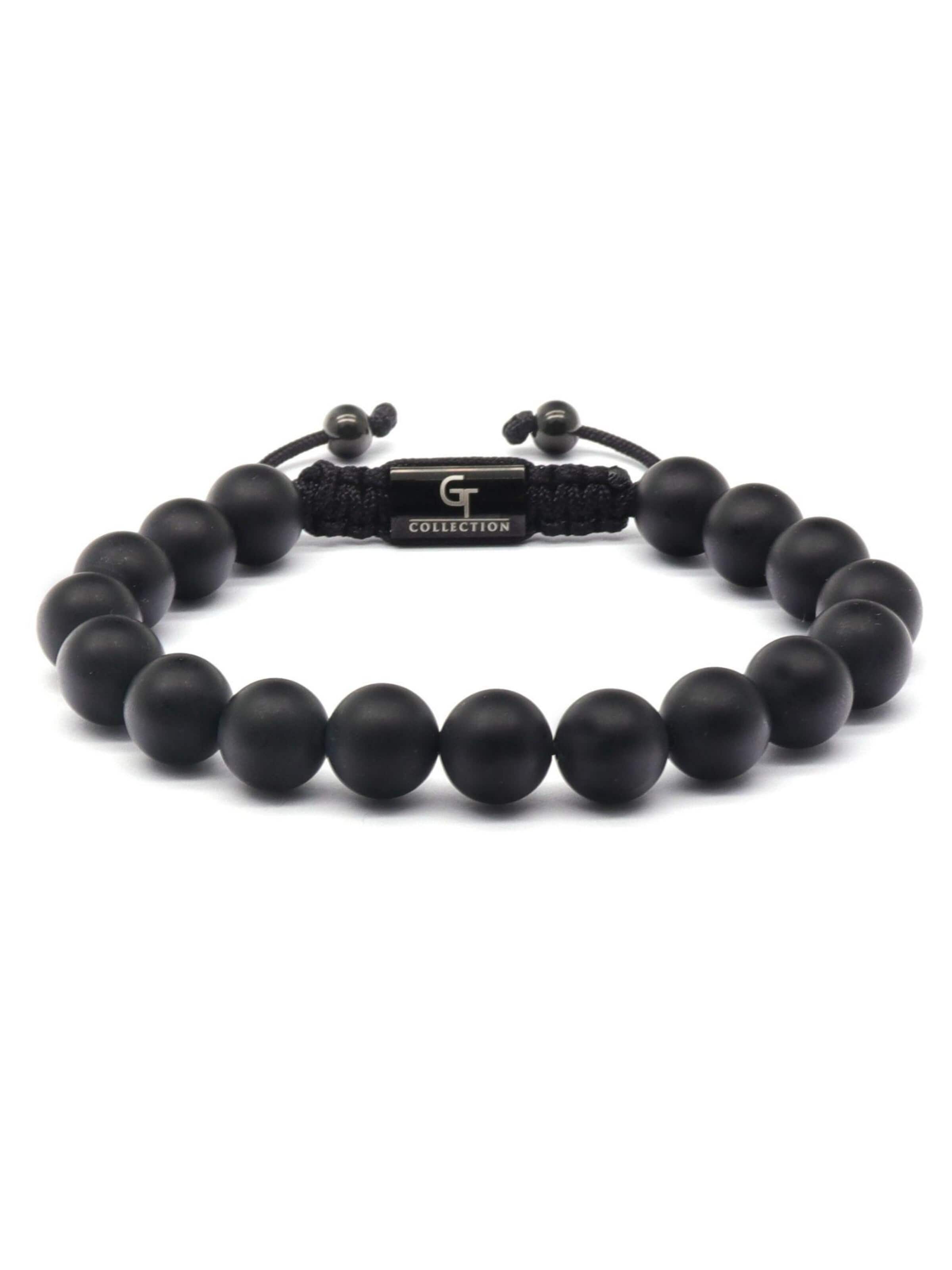 GT Collection Zapestnica 'Single-Bead' | črna barva