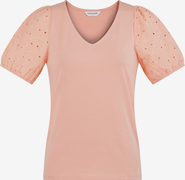 T-shirt 'Bima' NAF NAF en rose : devant