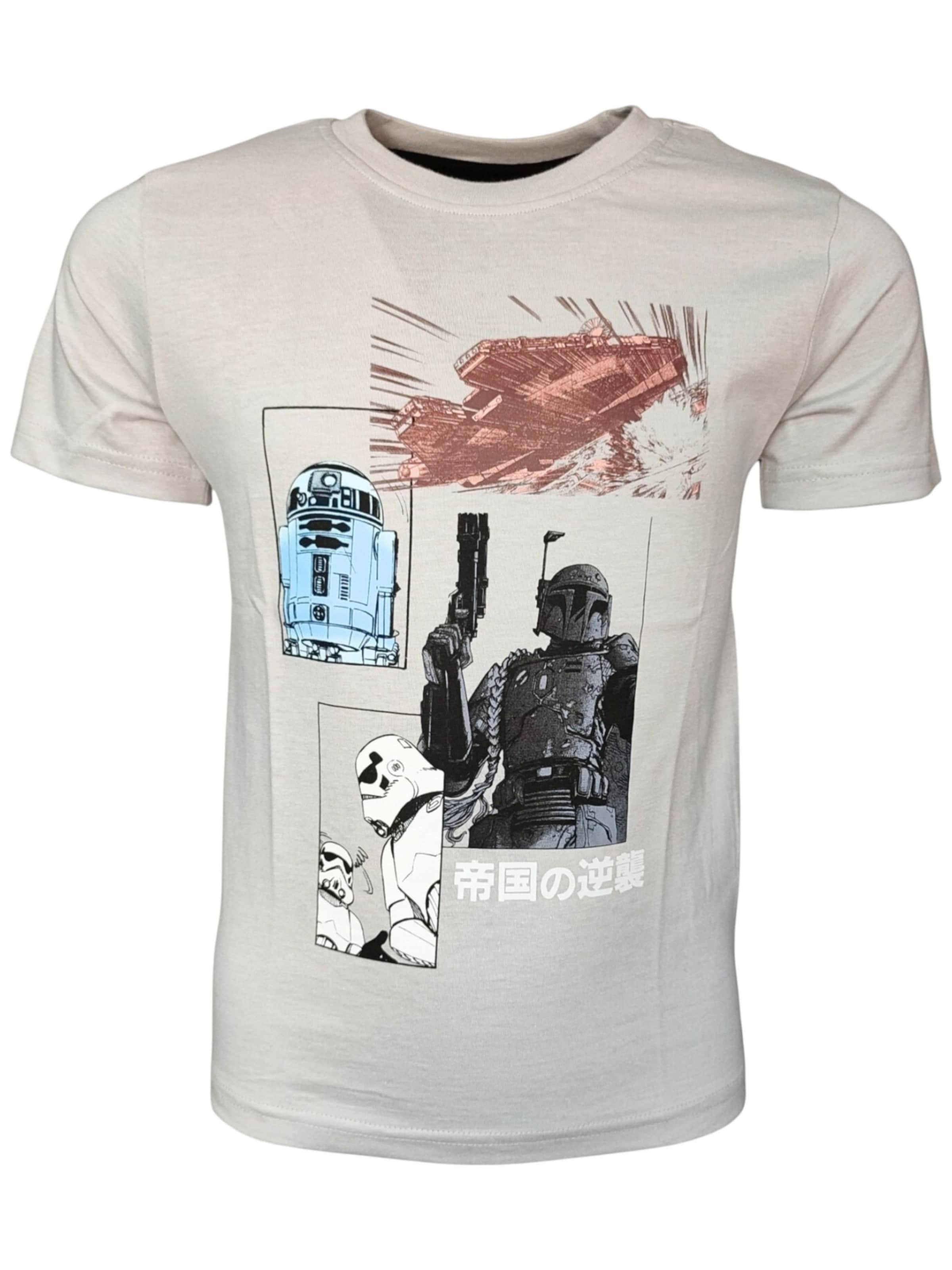 STAR WARS Shirt 'Star Wars' in Grey: front