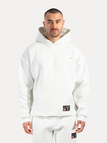 Smilodox Hoodie Rayk Casual Comfort in Beige: Vorderseite