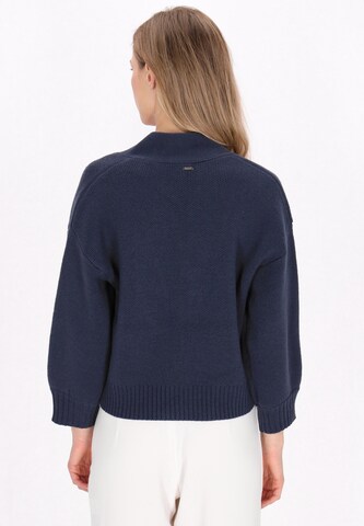 DreiMaster Klassik Вязаная кофта 'Everyday Fashion' в Синий