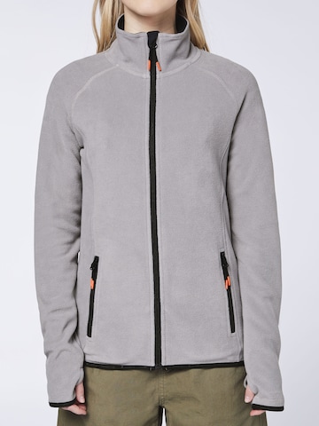 Gardena Fleecejacke in Grau