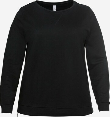 SHEEGO - Sudadera en negro: frente