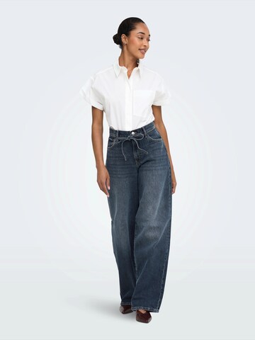 ONLY Barrel Jeans 'ONLGIANNA' in Blau
