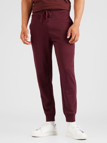 GAP Tapered Trousers in Red: front