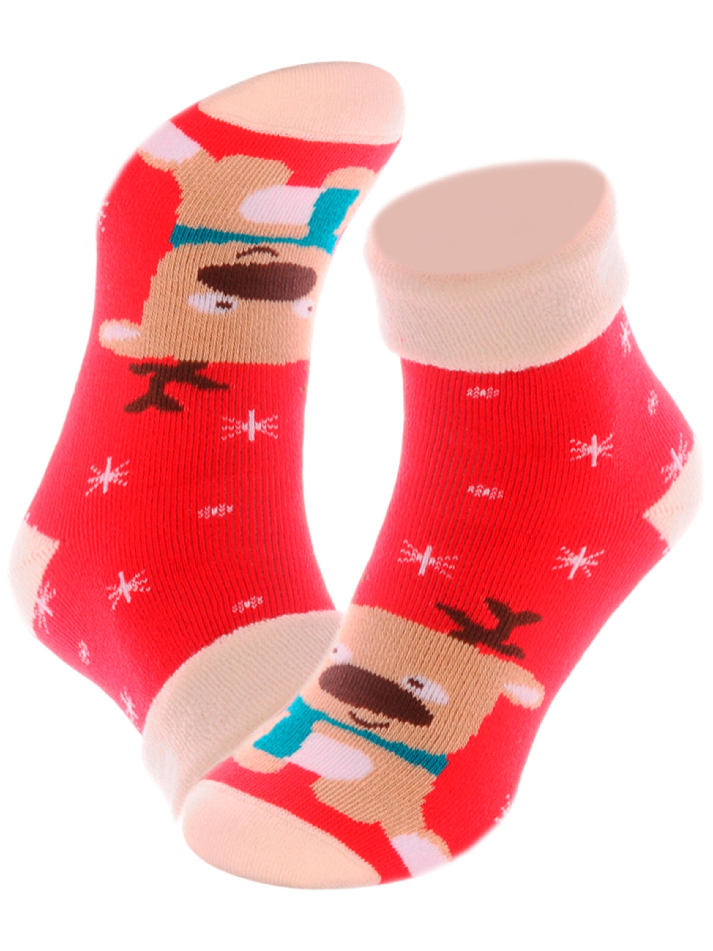 La Bortini Socken‌‌‌‌‌‌‌‌‌ in Rot: Vorderseite