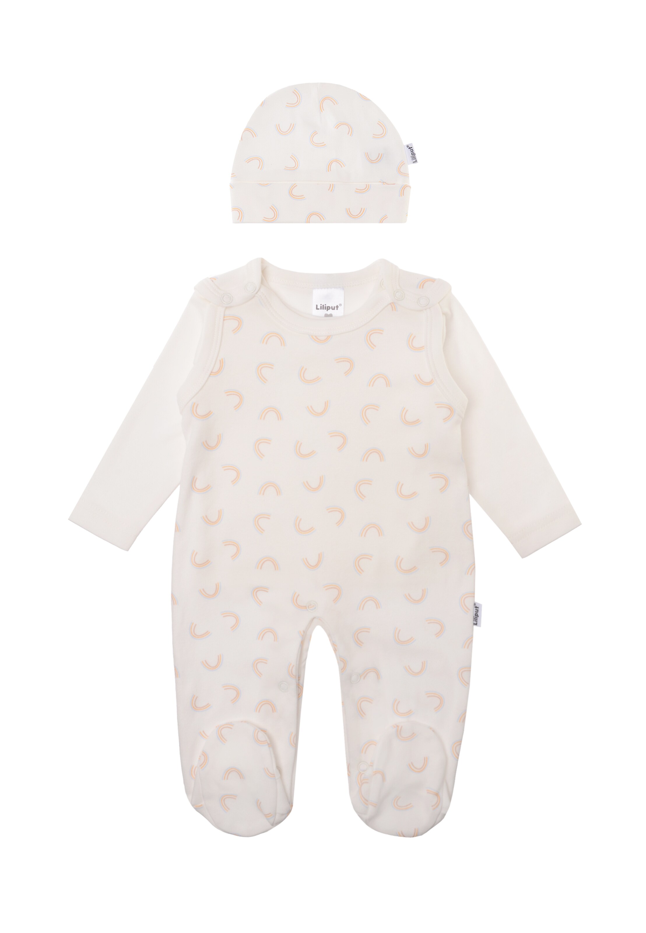 LILIPUT Underwear Set 'Regenbogen' in White: front