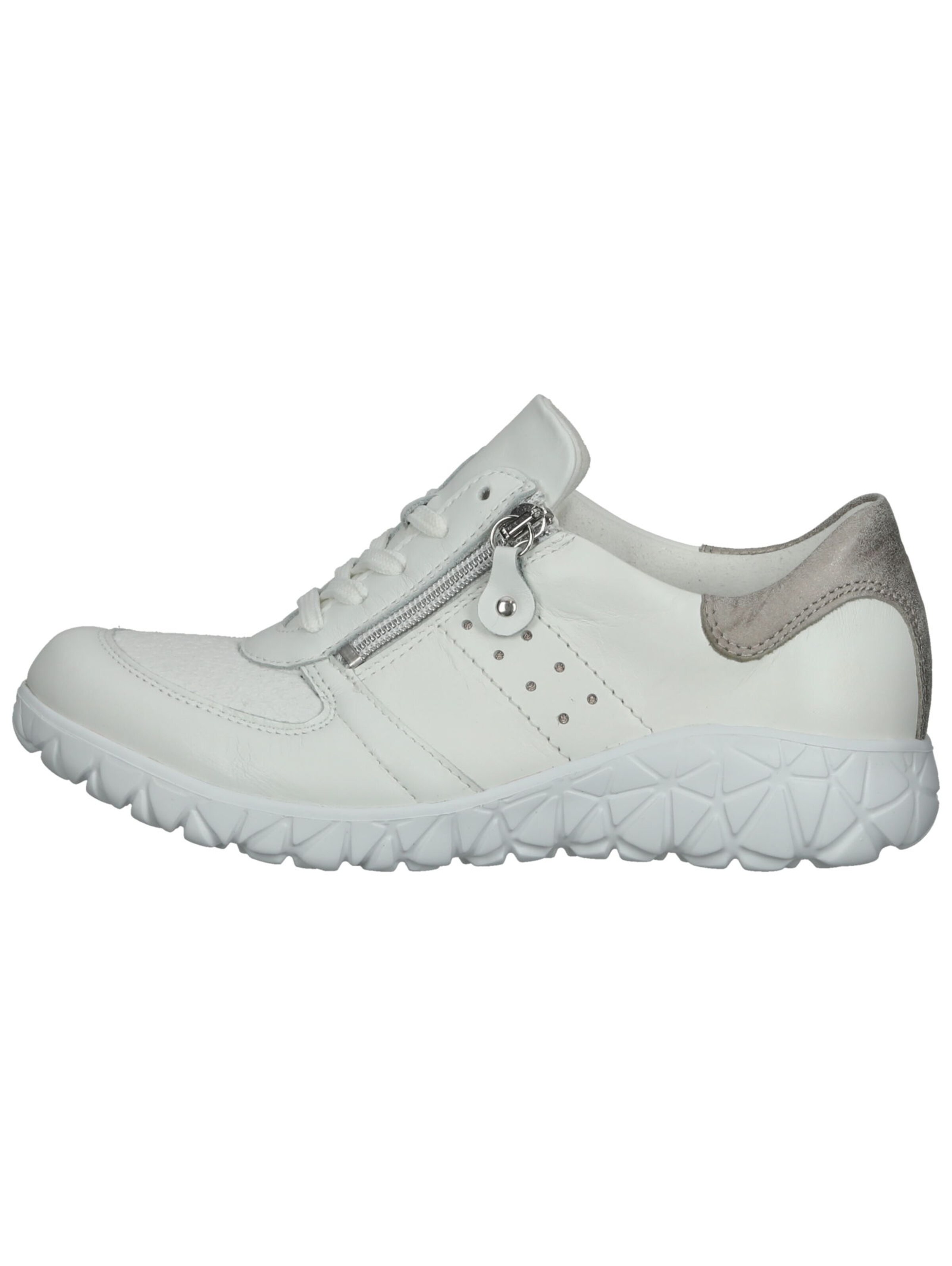 Baskets basses WALDLÄUFER en blanc