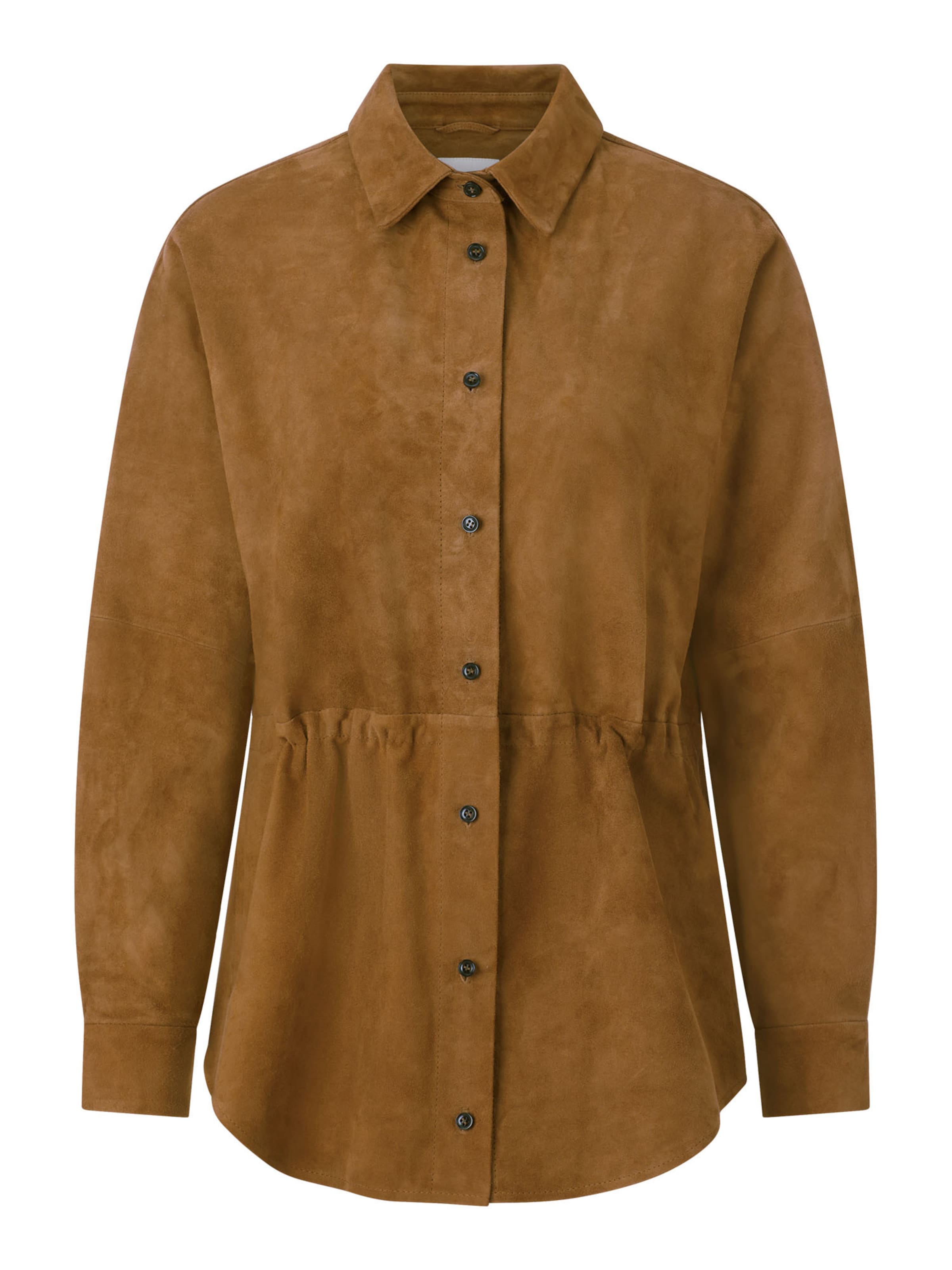 Rich & Royal Blouse in Bruin: voorkant