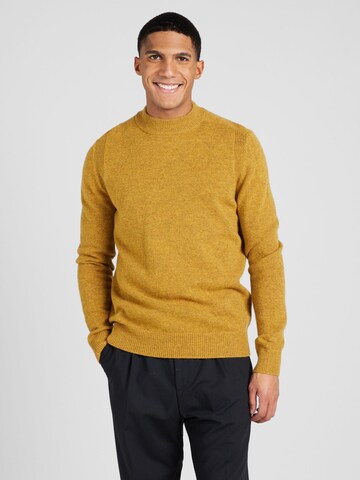 anerkjendt Sweater 'AKRICO' in Brown: front