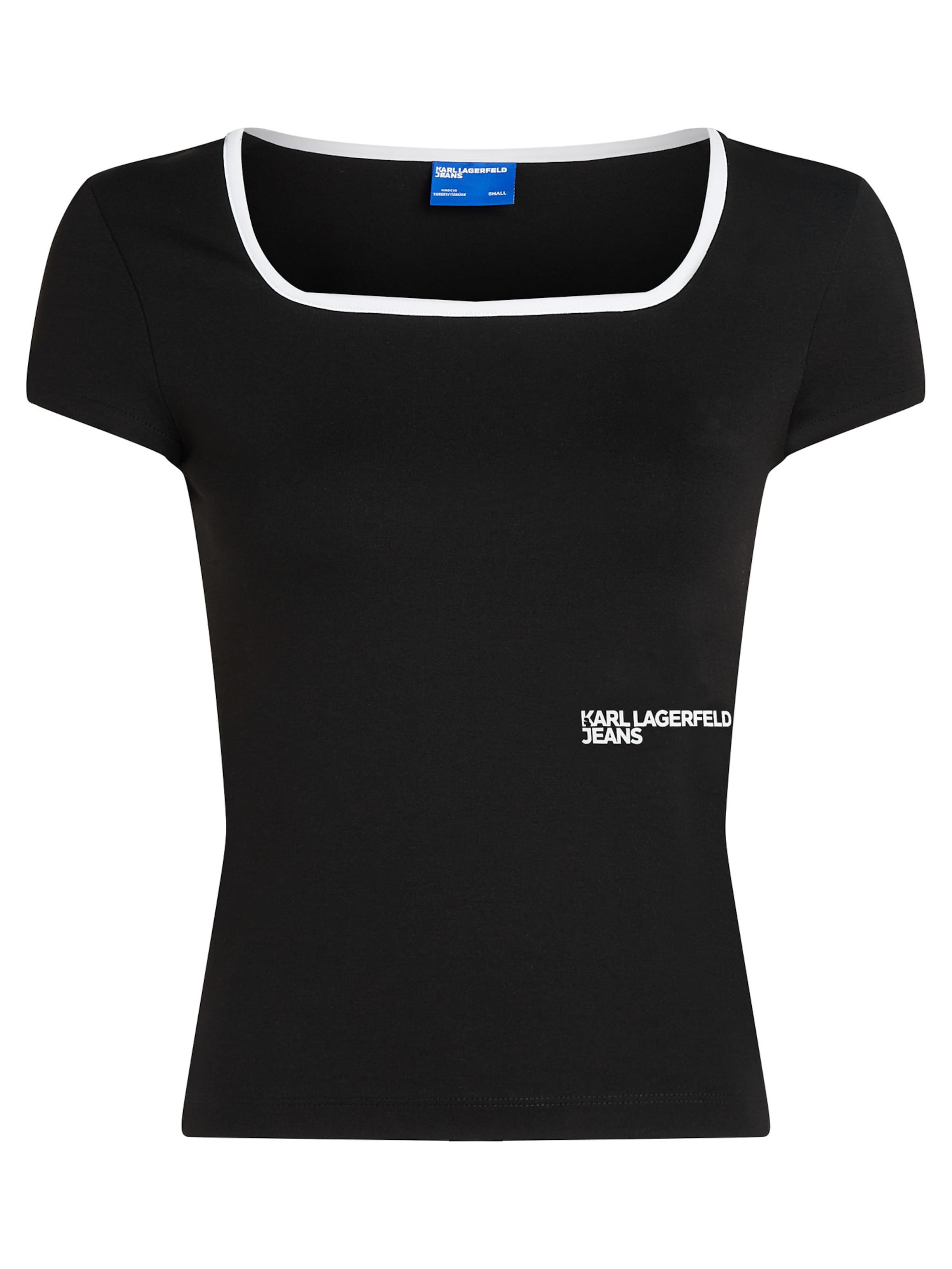 KARL LAGERFELD JEANS Shirt in Black: front