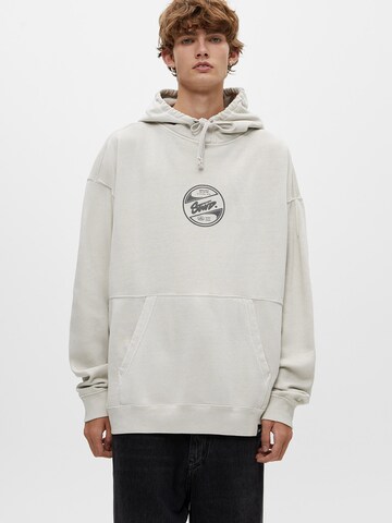 Pull&Bear Sweatshirt i grå: framsida